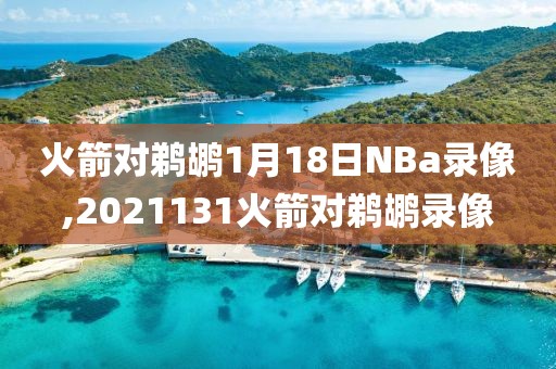 火箭对鹈鹕1月18日NBa录像,2021131火箭对鹈鹕录像