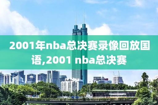 2001年nba总决赛录像回放国语,2001 nba总决赛