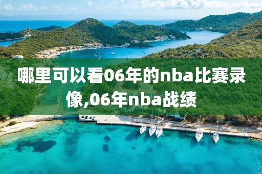 哪里可以看06年的nba比赛录像,06年nba战绩