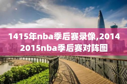 1415年nba季后赛录像,20142015nba季后赛对阵图