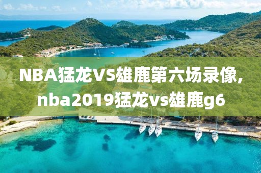 NBA猛龙VS雄鹿第六场录像,nba2019猛龙vs雄鹿g6